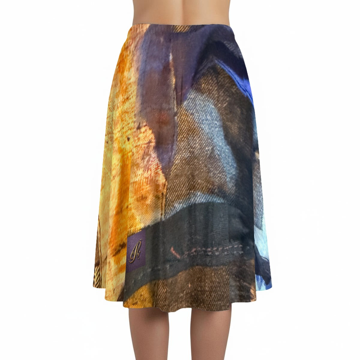 All-Over Print Women's Long Maxi Skirt With Pockets