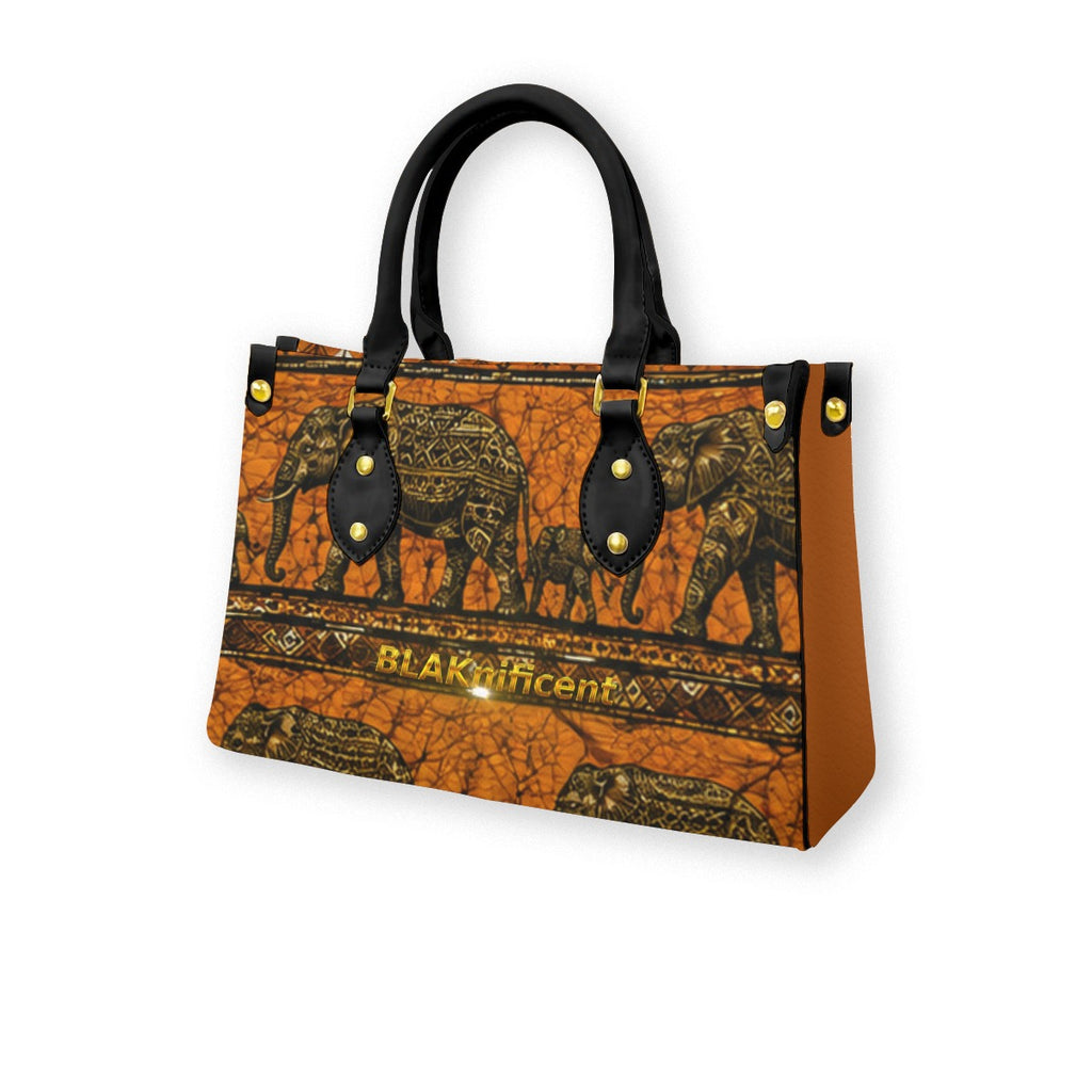 Women's Tote Bag With Black Handle
