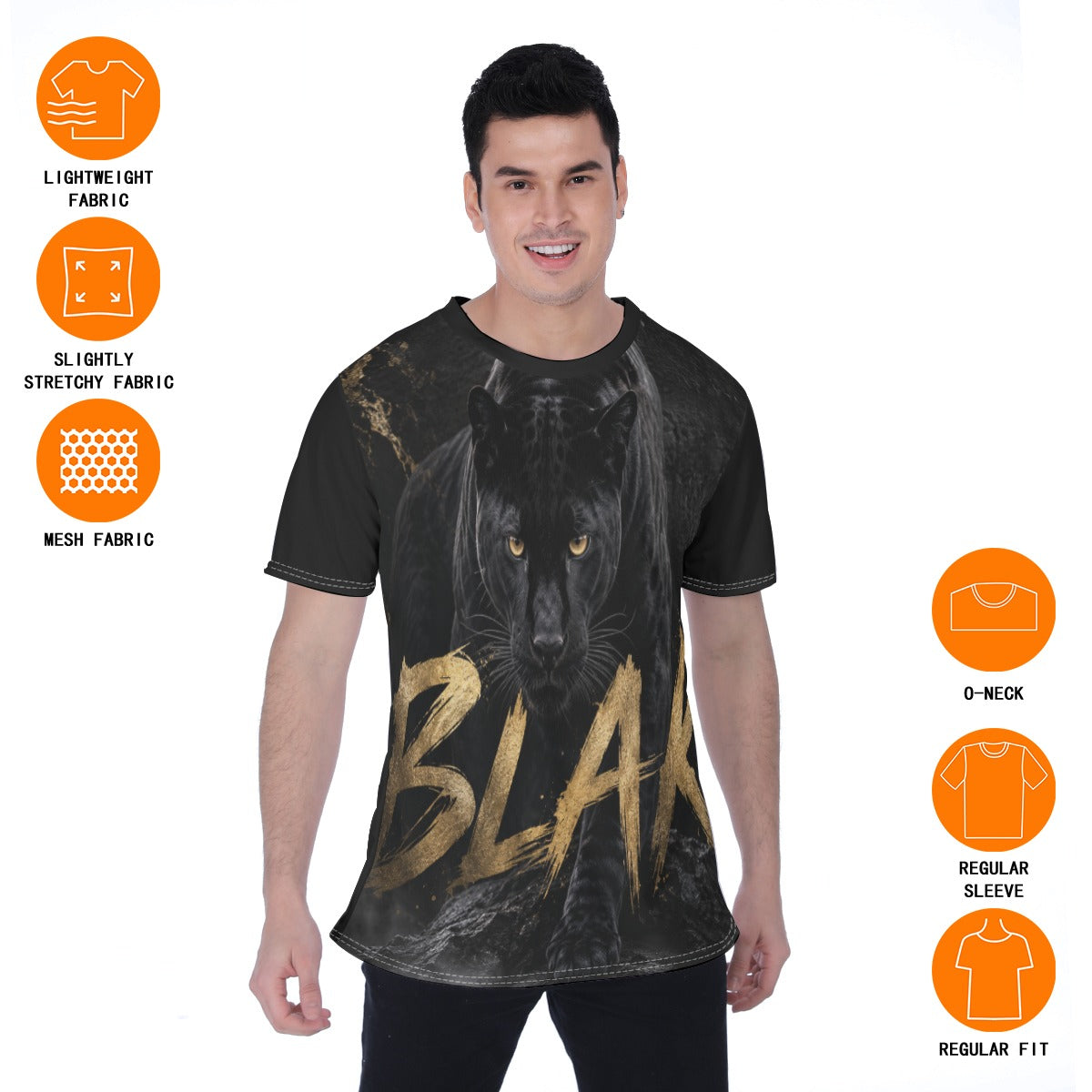 All-Over Print Men's T-shirt | Birdseye