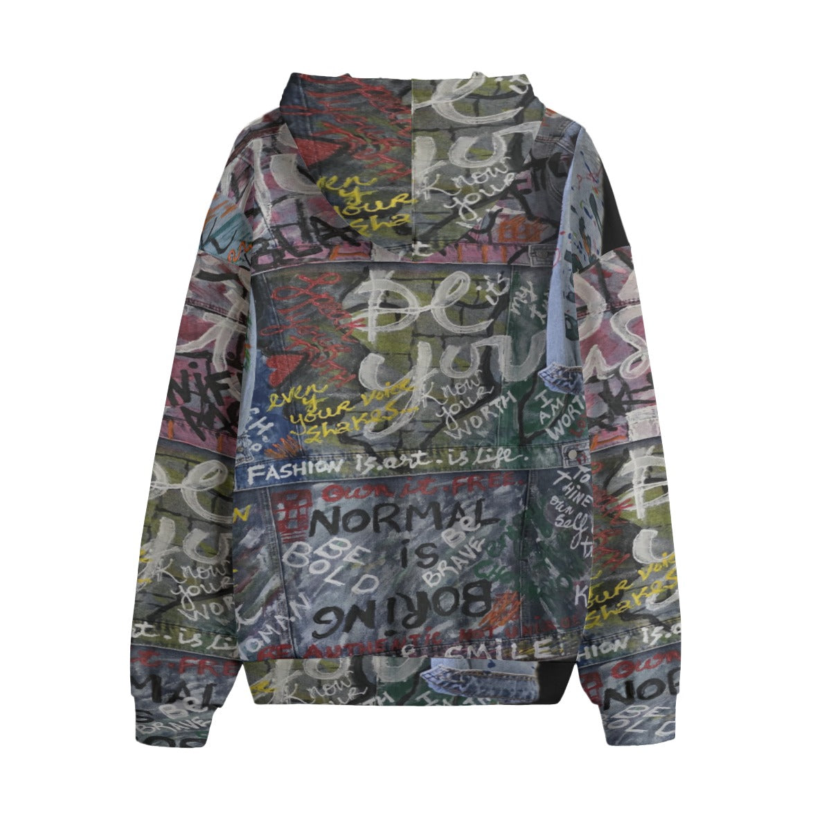 All-Over Print Unisex Plus Fleece Pullover Hoodie