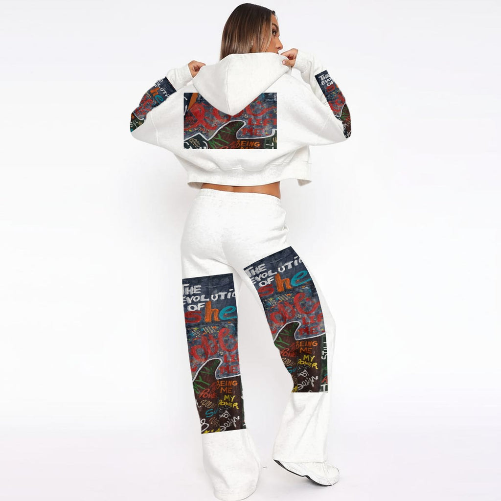 Women’s Tracksuit With Fleece|DTF