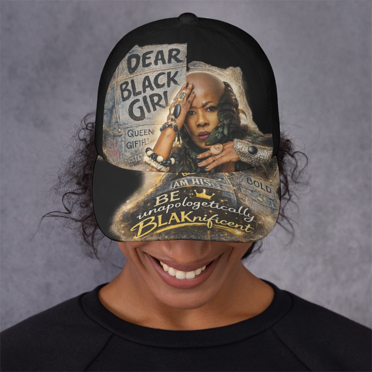 All-Over Print Peaked Cap