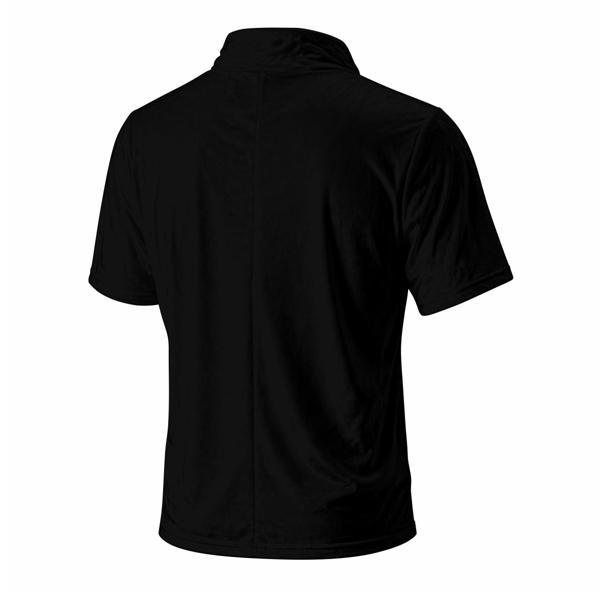 All-Over Print Men’s Draped Neck Shirt|230GSM