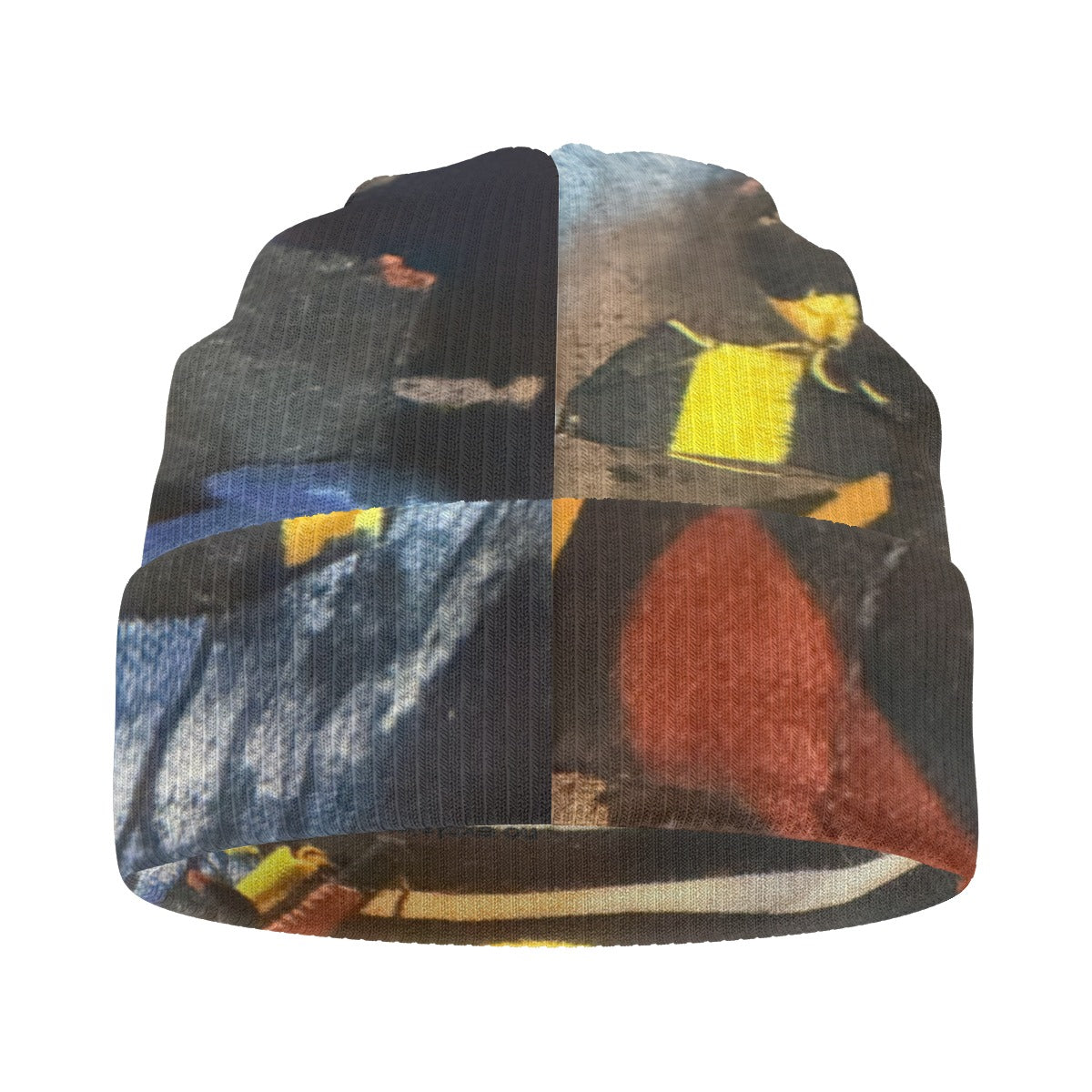 All-Over Print Knitted Hat