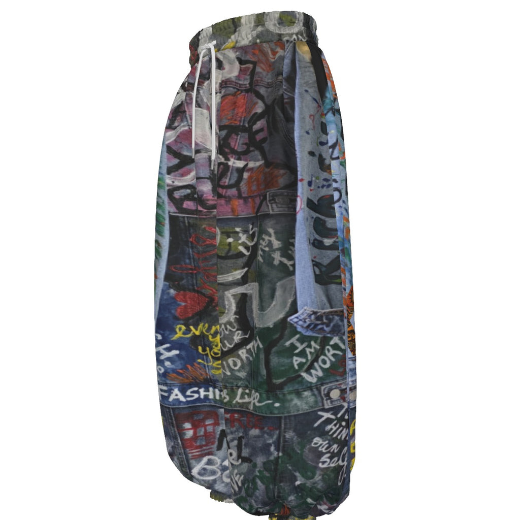 All-Over Print Unisex Lantern Pants