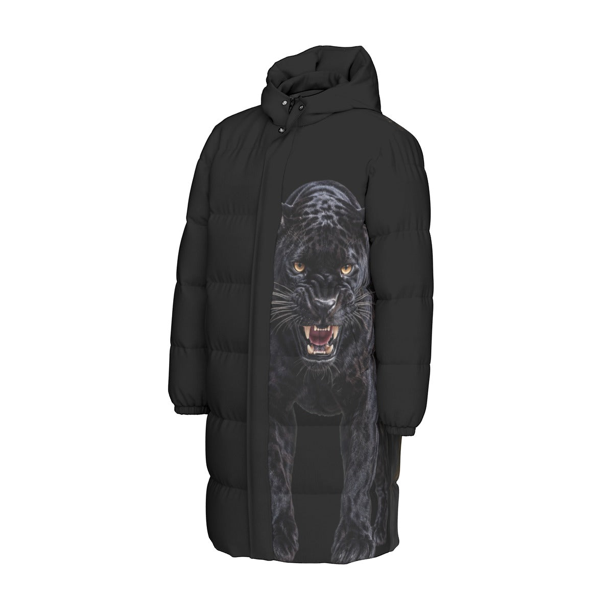 All-Over Print Unisex Long Down Jacket
