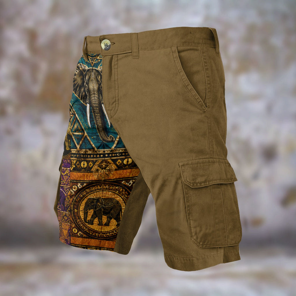 All-Over Print Men's Cargo Shorts