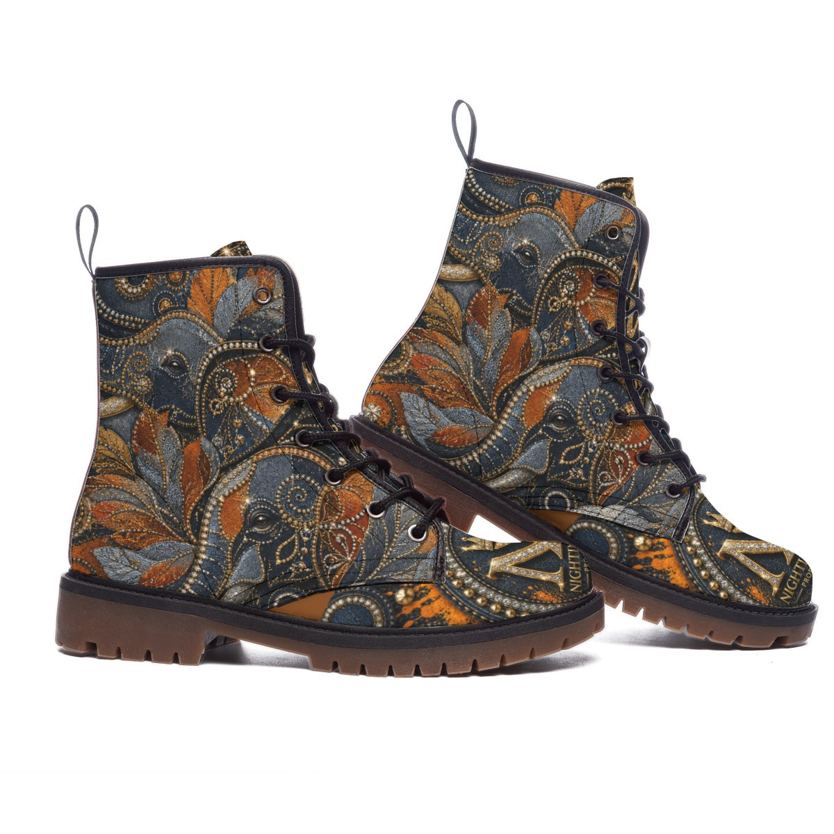 All-Over Print Women's Martin Short Boots