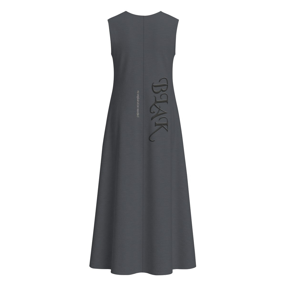 All-Over Print Women's Sleeveless Dress With Pocket|140GSM Slub Cotton