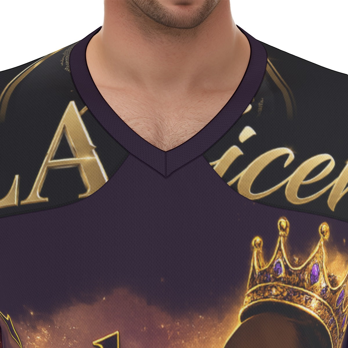 All-Over Print Men's Football  Jersey