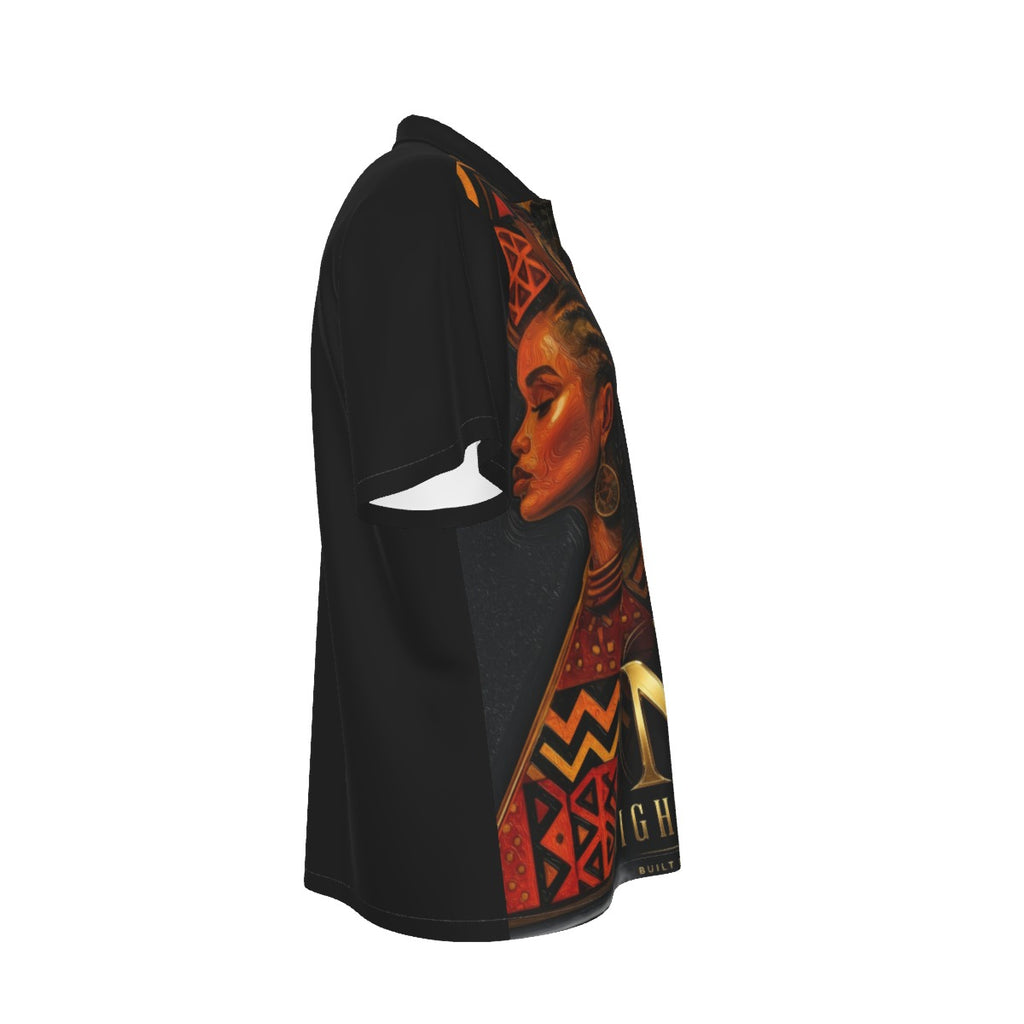 All-Over Print Men's Hawaiian Shirt With Pocket