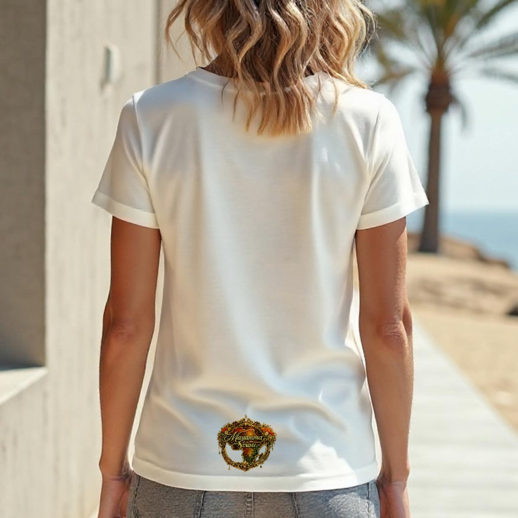 All-Over Print Women‘s V-neck T-Shirt|210GSM