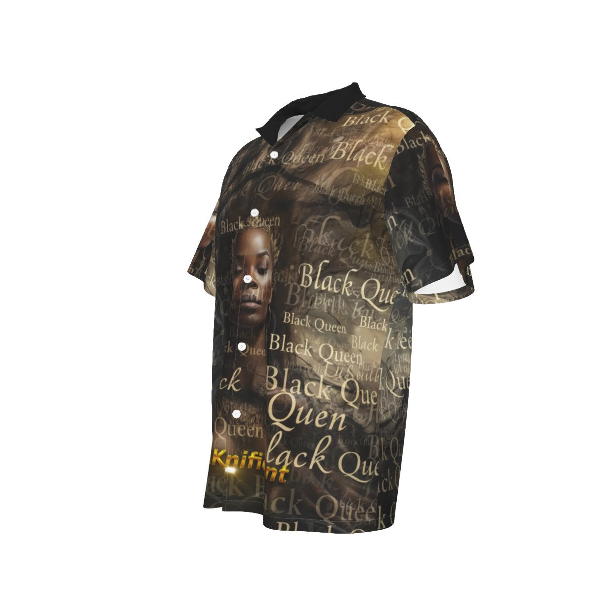 All-Over Print Men's Hawaiian Shirt With Pocket