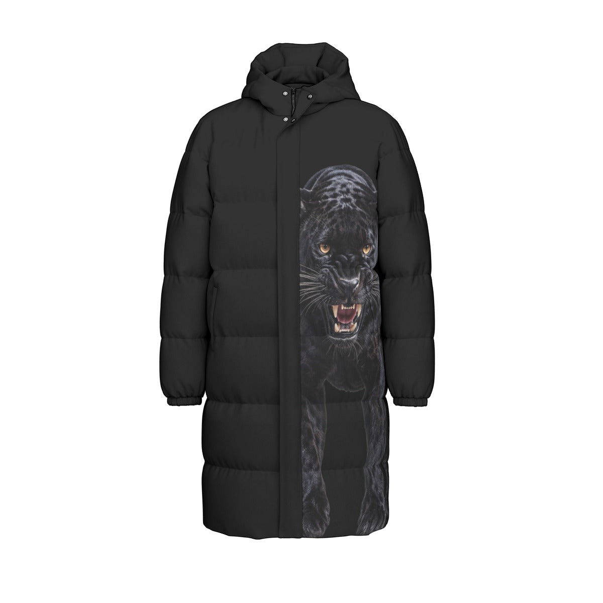 All-Over Print Unisex Long Down Jacket