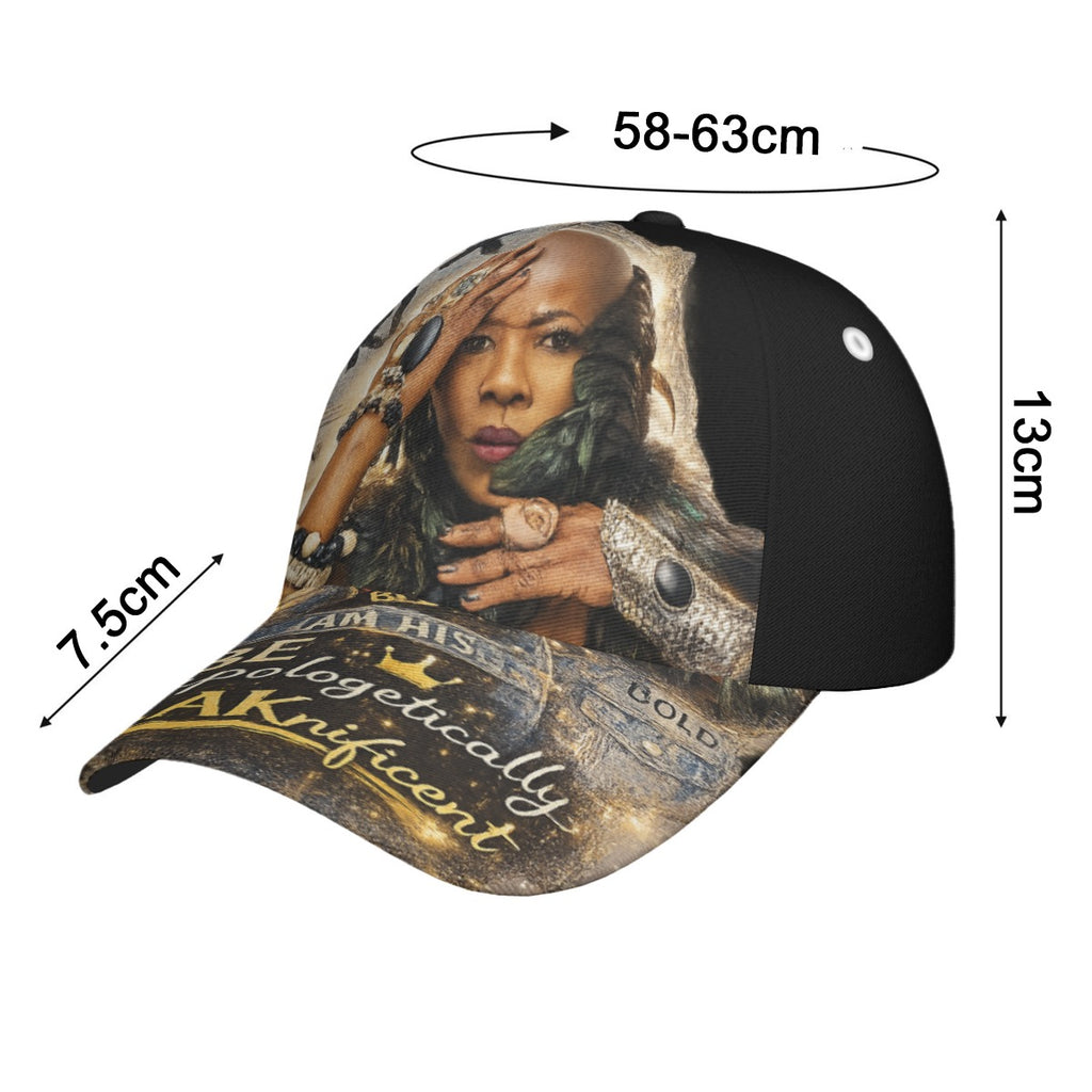 All-Over Print Peaked Cap