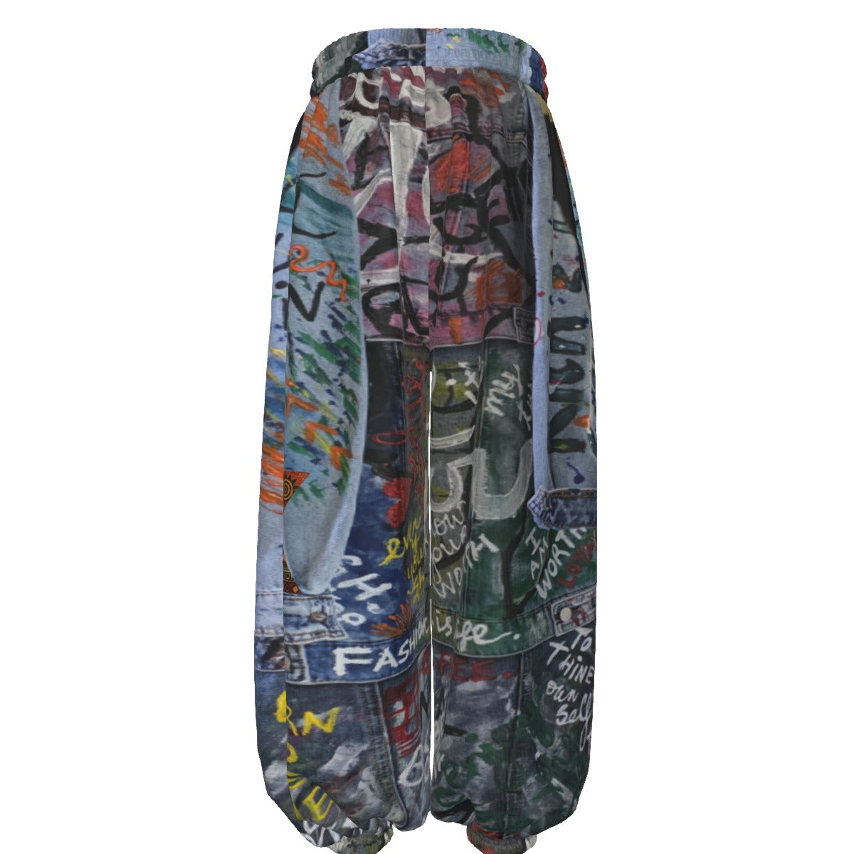 All-Over Print Unisex Lantern Pants