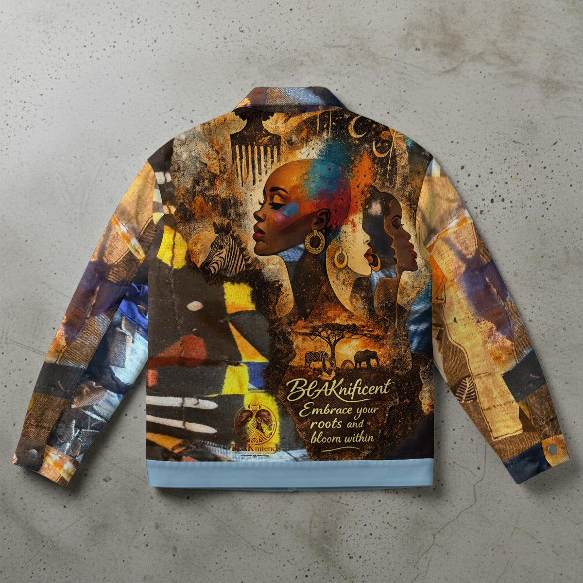 All-Over Print Unisex Collared Jacket