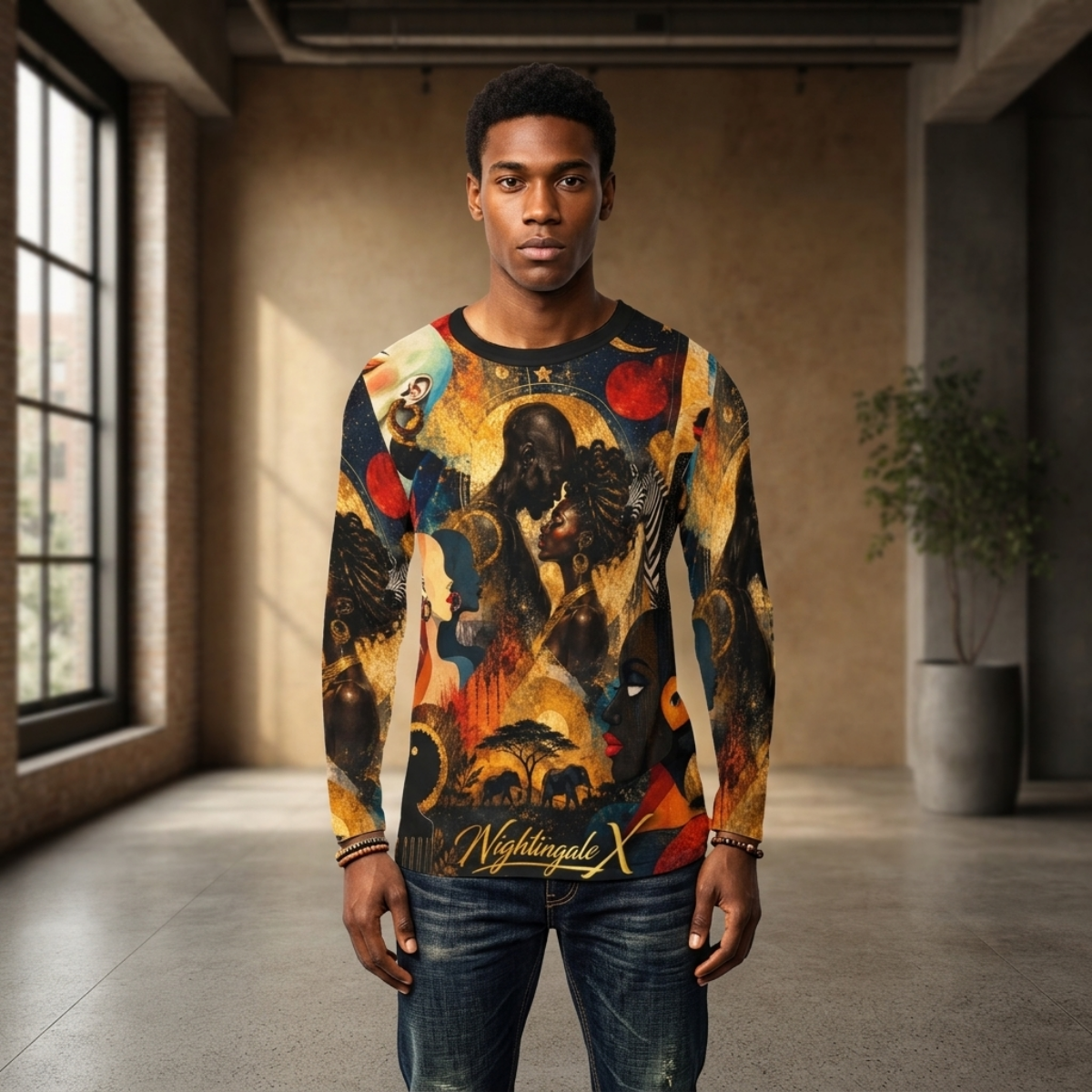 All-Over Print Long Sleeve T-Shirt